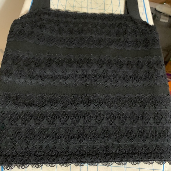 Black Lace Knit Camisole- NWT - Picture 3 of 6